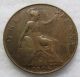 1906 Great Britain One Penny Coin,  King Edward Vii,  30.  8 Mm UK (Great Britain) photo 1