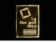 1 Gram Valcambi Suisse Gold Bar.  9999 Pure Gold photo 1