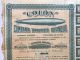 1928 Spain Spanish Zeppelin Airship Company Stock Certificate Construction Bond Transportation photo 2