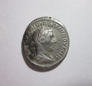 Syria,  Antioch,  Silver Tetradrachm,  Philip I,  244 - 249 Ad.  Eagle Reverse. photo