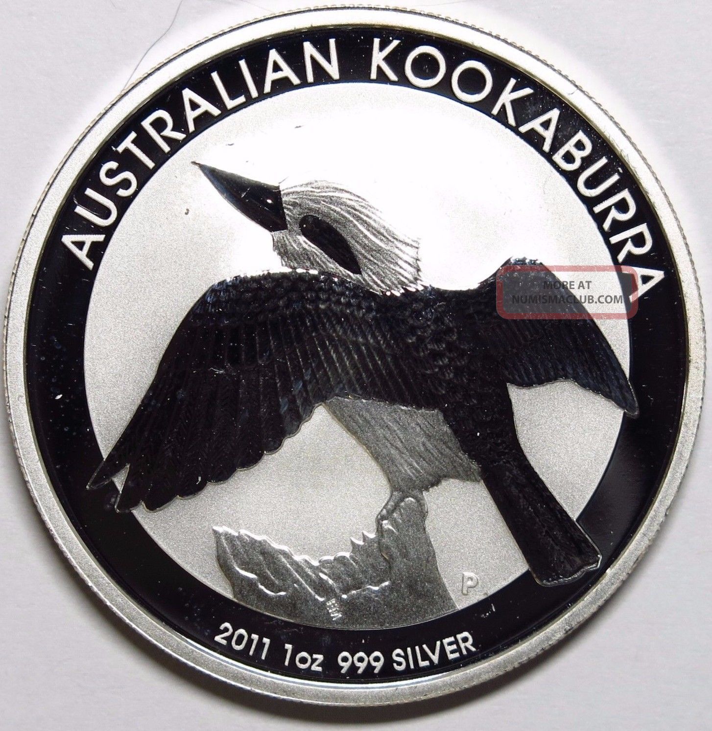 2011 Australia 1 Oz Silver Kookaburra Round Commemorative photo