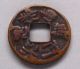 3buddhas Japanese Buddhism Amulet Esen (picture Coin) Old Mysterious Mon 1188d Asia photo 1