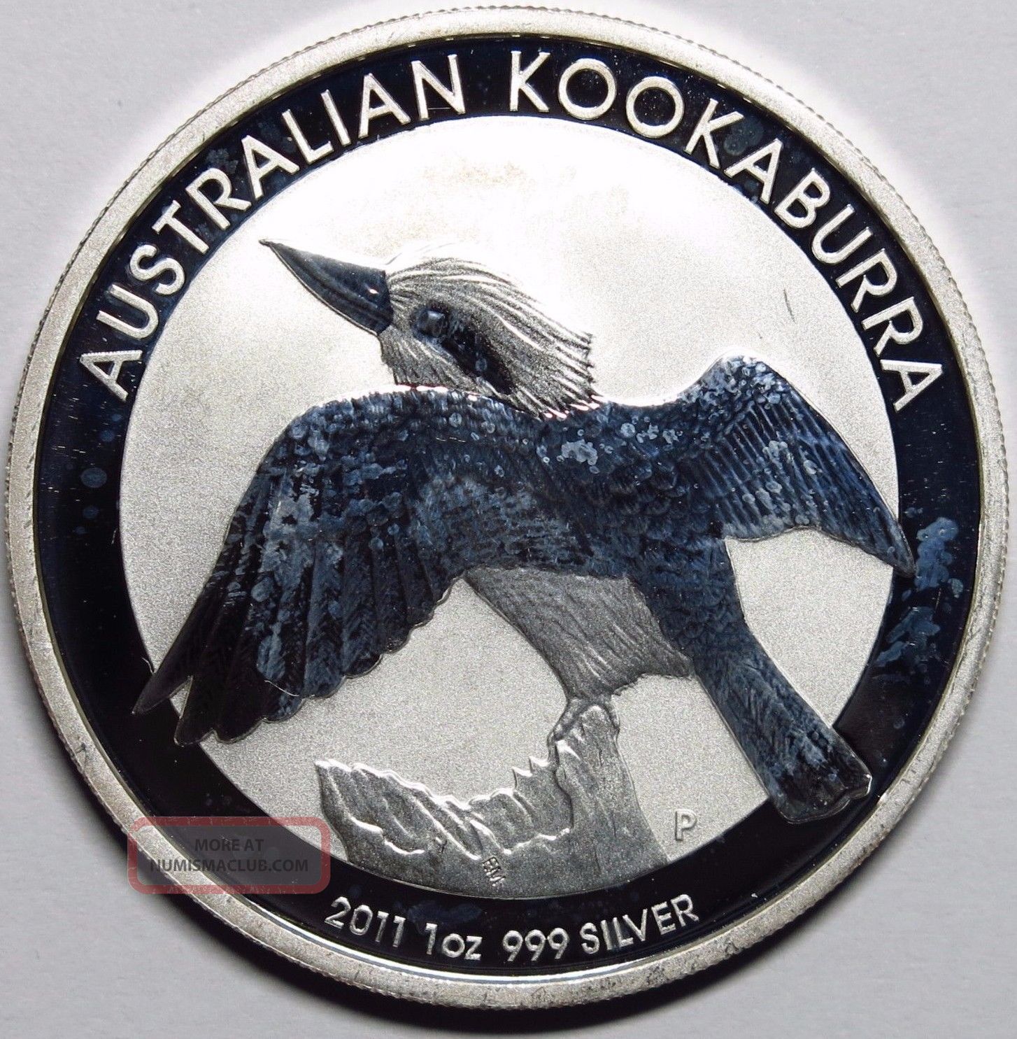 2011 Australia 1 Oz Silver Kookaburra Round Commemorative photo