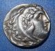 Alexander The Great.  Rare Issue Tetradrachm.  Exquisite Ancient Greek Silver Coin Coins: Ancient photo 7
