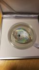 Hologram Oyster Shell Pearl: Ii Haliotis Iris - Palau 2012 $5 Silver Coin South Pacific photo 1