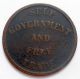 1857 Prince Edward Island Self Government Token Vg Pe - 7c5 Scarce Variety Coin Coins: Canada photo 1