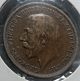 Uk (great Britain) 1916 1/2 Penny Bronze,  Ruler: George V Half Penny photo 1