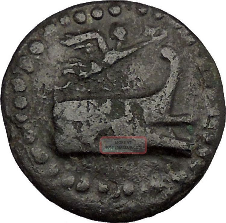 Phaselis In Lycia 2nd - 1stcenbc Nike Galley Athena Ancient Greek Coin I38612 Coins: Ancient photo