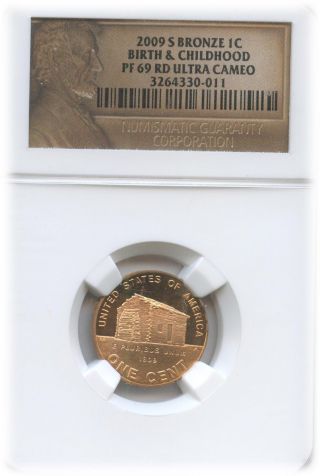 2009 - S Lincoln Centennial - Early Childhood Pr 69 Rd Ultra Cameo | Ngc Graded photo
