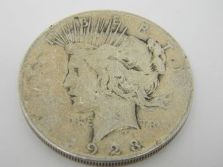 1923 Peace One Dollar Silver Coin T736 photo