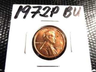 Bu 1972p Lincoln Penny photo
