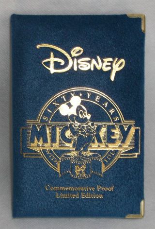 Mickey ' S Sixty Year Master Commerative Proof photo
