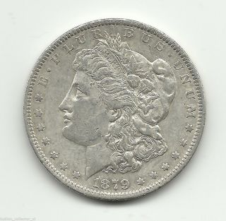 1879 - O Morgan 90% Silver Dollar Vintage Ag Coin 0.  7734 Asw Get 2% Ebay Cash Back photo