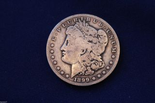 1899 - S Morgan Silver Dollar M1260 photo