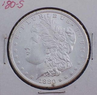1880 - S Bu Morgan Silver Dollar photo