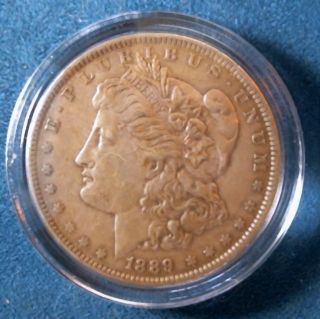 1889 Morgan Silver Dollar photo