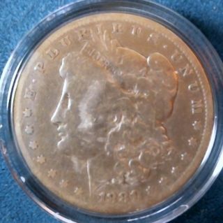 1881 Morgan Silver Dollar photo
