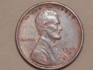 1909 S Lincoln Cent.  This Is An Outstanding Piece Look photo