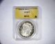 Anacs Ms61 1923s Mostly Blast White Peace Silver Dollar Coin Ms 61 1923 S Dollars photo 2