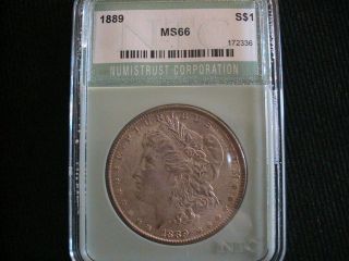 1889 Silver Morgan Dollar photo