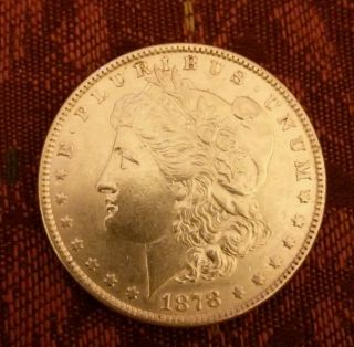 1878 $1 Morgan Silver Dollar photo