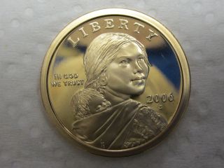 2006 S Gem Proof Sacagawea Native American Dollar photo