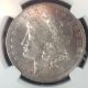 1884 - O Morgan Silver Dollar Toned Graded Ms - 63 By Ngc Dollars photo 1