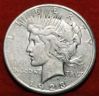 1923 - S Silver Peace Dollar photo