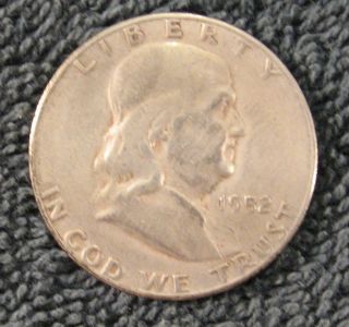 1952 - S Us Franklin Half Dollar; 90% Silver photo