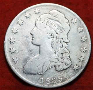 1835 Silver Bust Half Dollar S/h photo