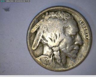 1920 - D Buffalo Nickel (10 - 43) photo