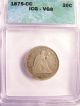 1875 - Cc Twenty Cent Piece Icg 20 Cent Piece Very Rare And Looks Great Coins: US photo 4