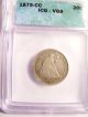 1875 - Cc Twenty Cent Piece Icg 20 Cent Piece Very Rare And Looks Great Coins: US photo 5