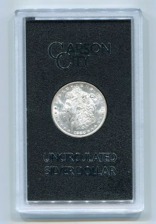 1880 - Cc Reverse Of 1878 Gsa Morgan Carson City Silver Dollar Uncirculated photo