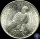 1923 P Choice Uncirculated Silver Peace Dollar C5 Dollars photo 1