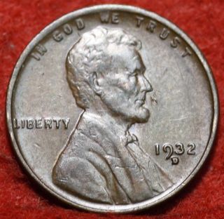 1932 - D Lincoln Wheat Cent photo