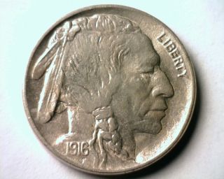1916 Buffalo Nickel Choice About Uncirculated++ Ch.  Au++ Coin photo