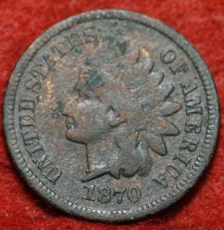 1870 Indian Head Cent photo
