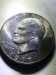 1977 D Eisenhower Dollar Double Die Us Error Coin Dollars photo 1