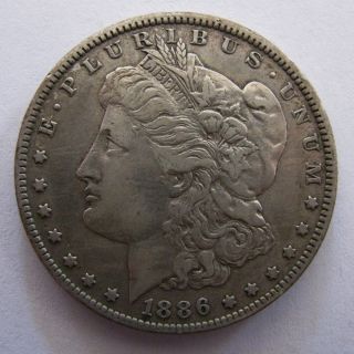 1886 - O Morgan Silver Dollar / 90% Silver Coin / Combined Available photo