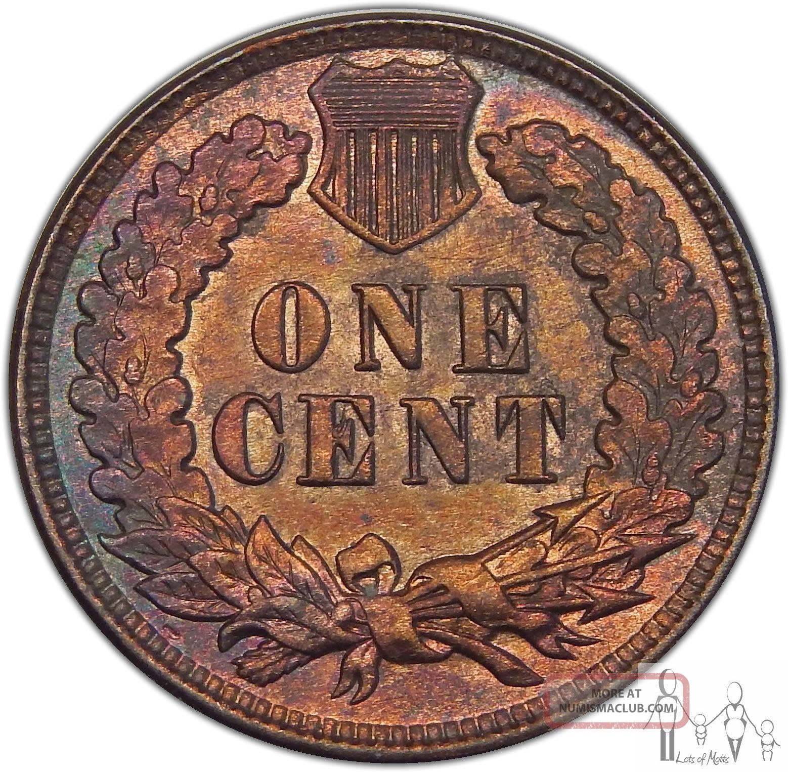 1905-1907 Indian Head Cent Penny Set (3 Coins) - Circulated Bronze Small Cents