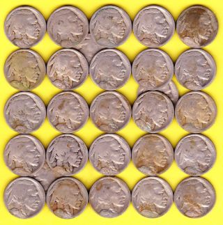1919 S Buffalo Nickel Acid Restored Date Natural Mark Qty 1 (one) photo
