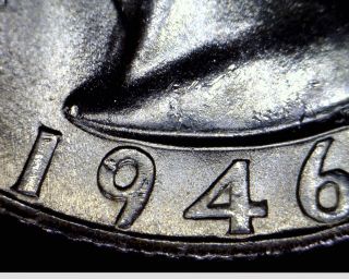 1946s Ch Bu + Doubled Die 4 Washington Quarter Dollar.  25 Silver Ddo 4 Coin L15 photo