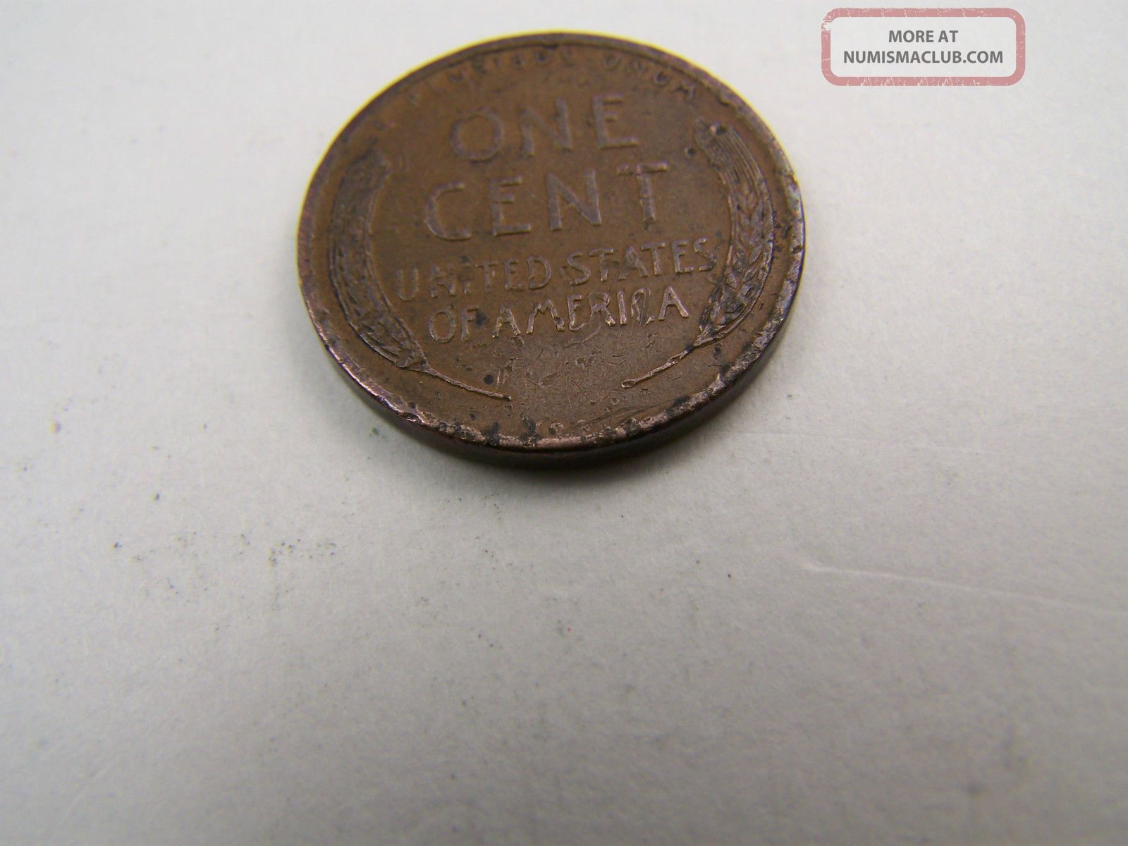 Usa 1909 Vdb Penny, Bronze Coin.