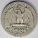 1939 - P Washington Quarter Philadelphia 90% Silver Fine 4 Quarters photo 1