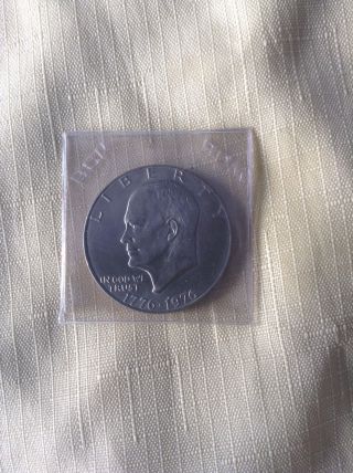 1776 - 1976 Ike Eisenhower Bicentennial Dollar photo