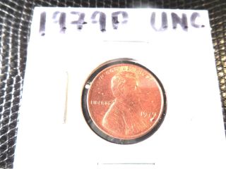 1979p Uncirculated Lincoln Penny photo