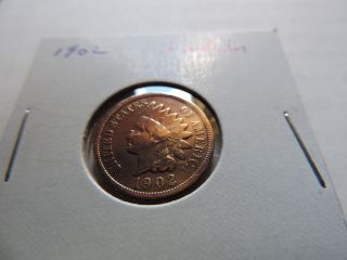 1902 Indian Head Penny 338 photo