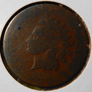 1873 Indian Head Cent Good photo