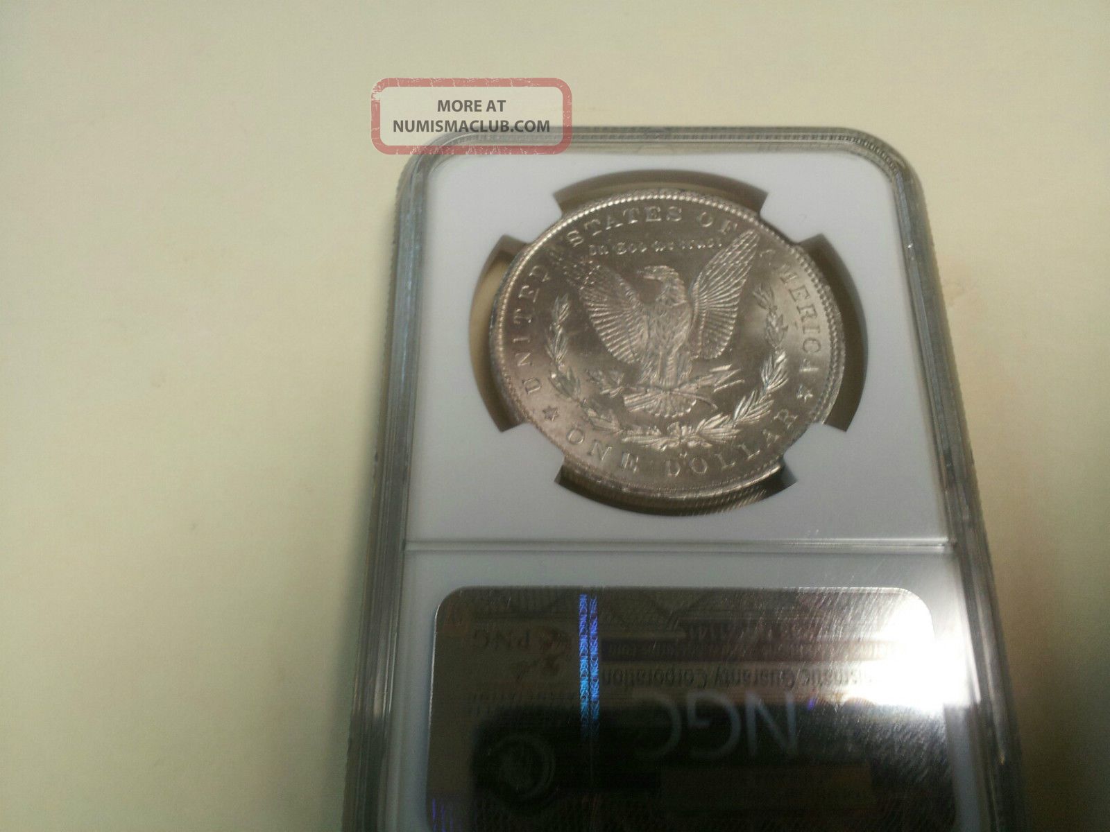 1885 - O Ngc Ms64 Morgan Dollar. . Frosty Face Coin